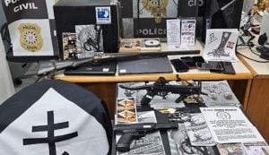 Polícia do Rio Grande do Sul prende 3 suspeitos de apologia ao nazismo e ao fascismo