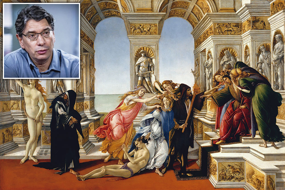 Botticelli, Rossini e a Calúnia