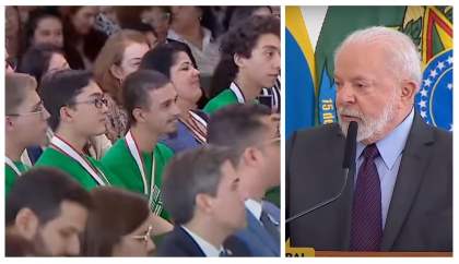 Lula anuncia criação de escola especial para ‘gênios’ da Olimpíada Brasileira de Matemática