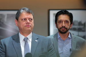 Os planos de Tarcísio e Nunes para a segurança na região central de São Paulo
