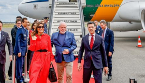 Lula chega à Bruxelas para cúpula Celac-EU