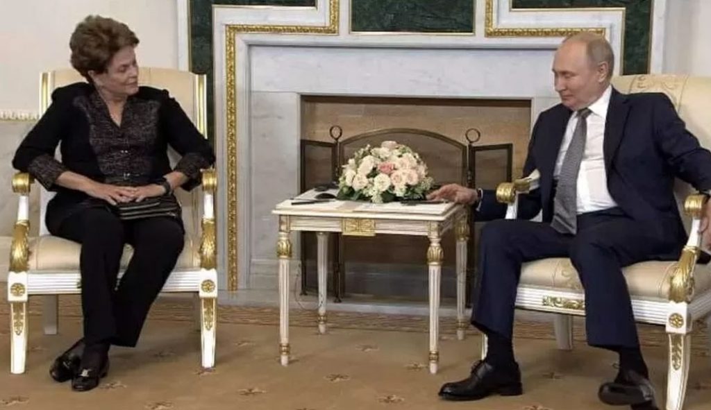 Entenda por que Dilma, presidenta do Banco do Brics, se reuniu com Putin na Rússia