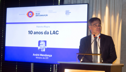 Mendonça, do STF, volta a defender a regulamentação do lobby