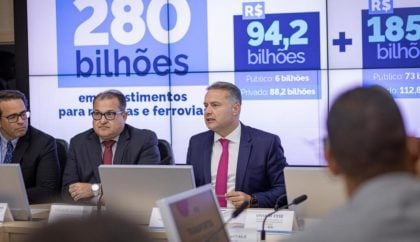 Trem-bala entre Rio e São Paulo está fora do Novo PAC, diz ministro dos Transportes
