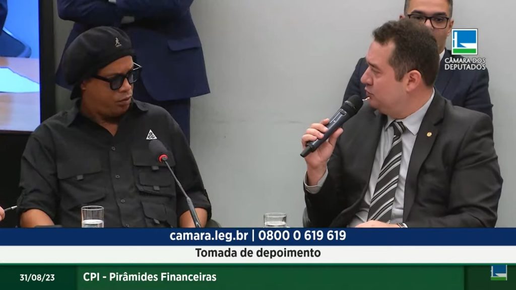 O que disse Ronaldinho Gaúcho à CPI das Pirâmides Financeiras