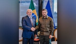 ‘Discussão honesta e construtiva’, diz Zelensky após reunião com Lula nos EUA