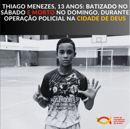 Documento de evangélicos diz defender a vida. Será?!
