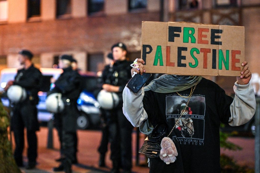 Berlim proíbe manifestação pró-Palestina por ‘risco à segurança pública’