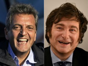As intenções de voto de Massa e Milei no 2º turno da Argentina, segundo nova pesquisa