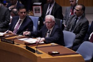 Inação do Conselho de Segurança é imperdoável, diz ministro palestino na ONU