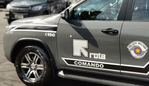 Viatura da Rota atropela casal durante celebração de aniversário da tropa de elite