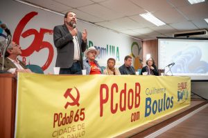 Boulos recebe apoio do PCdoB para pré-candidatura à prefeitura de São Paulo