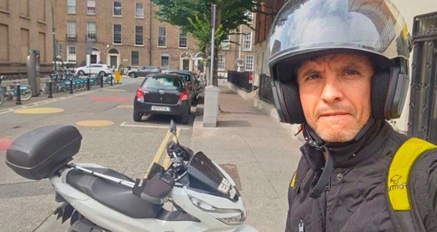 ‘Tirei o capacete e dei na cabeça dele’, diz brasileiro que parou ataque contra crianças em Dublin