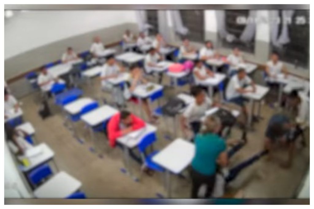 Estudante é apreendido após agredir professor em uma escola de Goiás