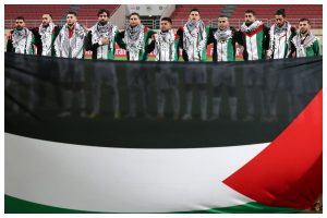 Palestina empata com Líbano em seu 1º jogo desde o início da guerra