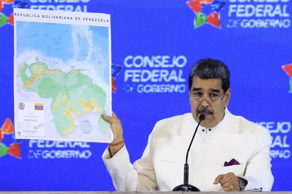 Venezuela apresenta novo mapa e cria Alto Comissariado para defender o Essequibo