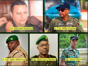 Cinco militares morrem em queda de helicóptero na Guiana