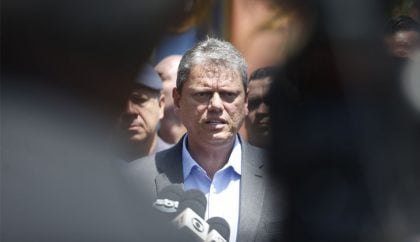 ‘Nosso discurso tem peso’ diz Tarcísio sobre violência policial em São Paulo
