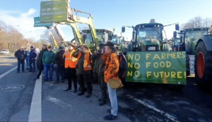Agricultores europeus mantêm bloqueios na França e levam protestos à Espanha