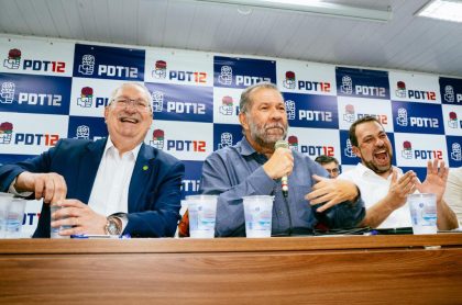 PDT oficializa apoio a Boulos para prefeito de São Paulo