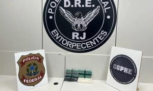 PF prende homem que transportava cocaína em rodovia no Rio de Janeiro