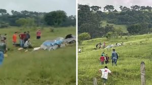 Avião cai e deixa sete mortos em Minas Gerais