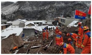 Deslizamento de terra deixa 47 mortos na China