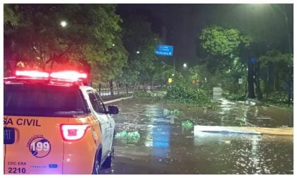 Temporal deixa um morto e milhares sem energia no Rio Grande do Sul