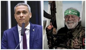 Deputado bolsonarista publica montagem de Lula como 'nazista do Hamas'