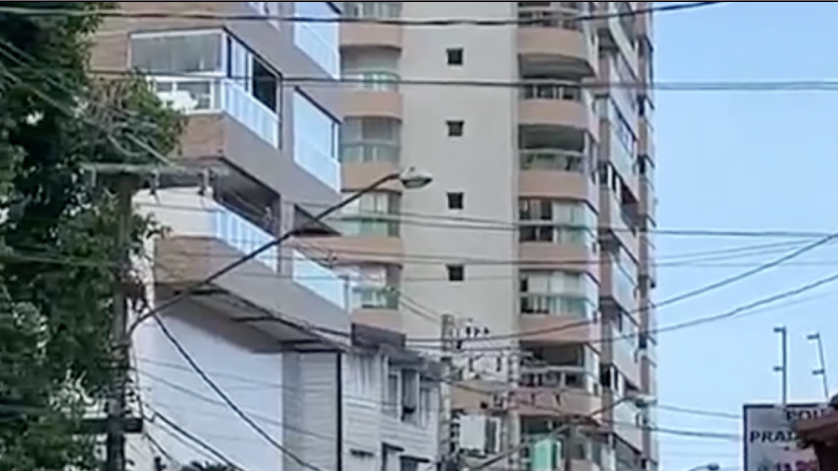 O que se sabe sobre o prédio em risco de colapso na Praia Grande (SP)