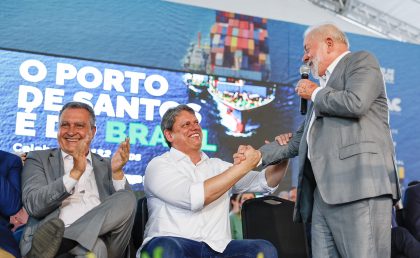 ‘Deixa o Tarcísio fazer o L à vontade’, diz Márcio França após acordo sobre o túnel Santos-Guarujá