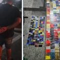 Polícia prende homem com 452 cartões no Sambódromo de São Paulo