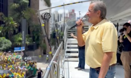 ‘Vocês transformaram o PL no maior partido do Brasil’, diz Valdemar em ato pró-Bolsonaro