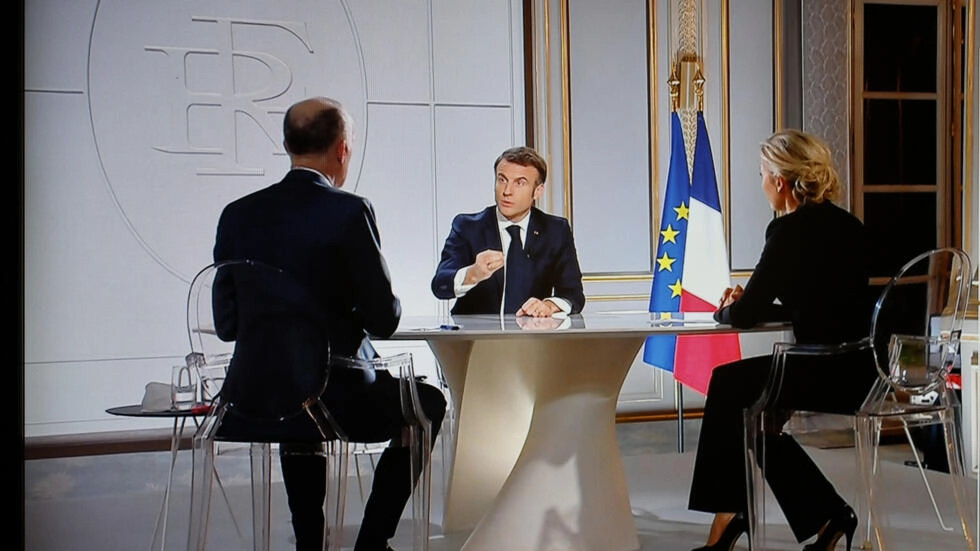 'A segurança dos franceses está em jogo', diz Macron em entrevista sobre conflito Ucrânia-Rússia