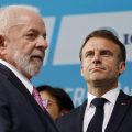 Lula cita ‘carinho’ com as Forças Armadas em evento ao lado de Macron