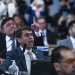 Nikolas diz que renuncia ao mandato se ‘provarem’ envolvimento em vídeo de Michelle contra Flávio
