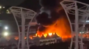Incêndio atinge estrutura do Lollapalooza horas antes do primeiro dia de festival