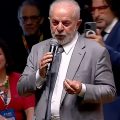 ‘Sabe que tentou dar um golpe’, diz Lula sobre ato de Bolsonaro na Avenida Paulista