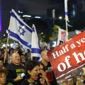 Dezenas de milhares protestam em Israel contra Netanyahu