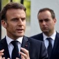Macron justifica participação de Israel e exclusão da Rússia em Paris-2024
