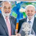 Após reunião com Lula, bilionário Carlos Slim anuncia investimento de R$ 40 bilhões no Brasil