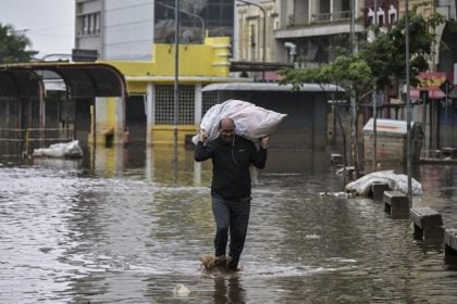 Inmet divulga alerta de perigo por chuvas para o sul do Brasil