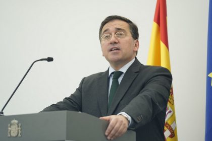 Reconhecer a Palestina como Estado é fazer ‘justiça’, diz chanceler espanhol em Bruxelas