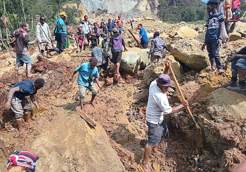 ONU teme 670 mortes em deslizamentos de terra em Papua-Nova Guiné