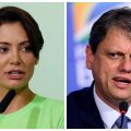 Michelle x Tarcísio: pesquisa indica quem é o favorito para substituir Bolsonaro nas eleições em 2026