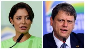 Michelle x Tarcísio: pesquisa indica quem é o favorito para substituir Bolsonaro nas eleições em 2026