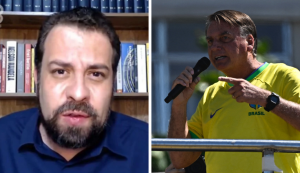 Boulos vai à Justiça contra Bolsonaro por montagem nas redes sociais