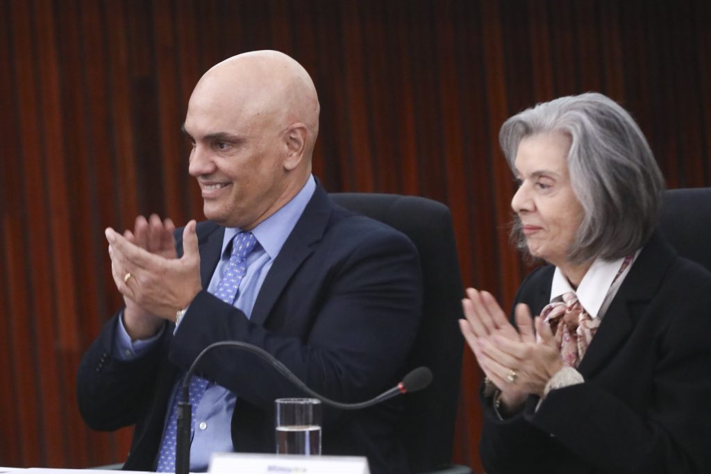 O 1º discurso de Cármen Lúcia após ser eleita sucessora de Moraes na presidência do TSE