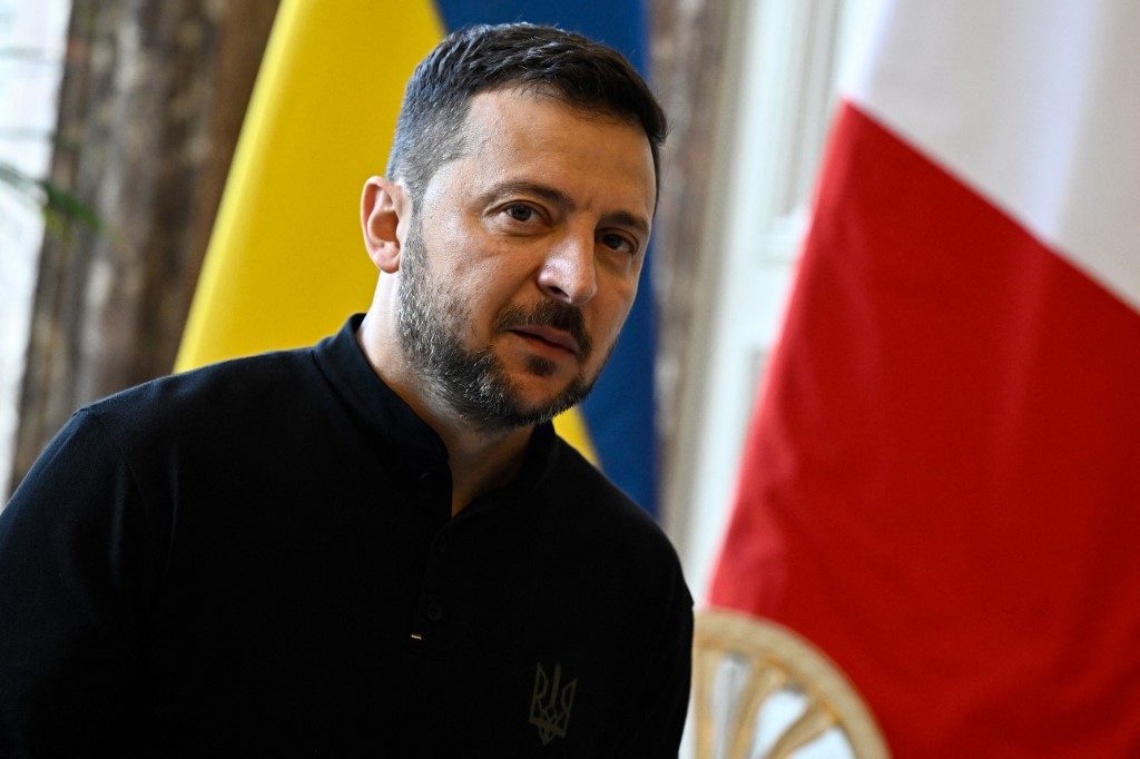 Europa não é mais um continente de paz, afirma presidente ucraniano