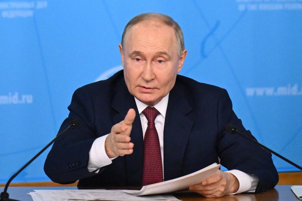 Putin apresenta proposta para acordo de paz com a Ucrânia